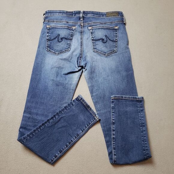 AG The Stevie Ankle Slim Straight Ankle Jeans Sz 26R - Picture 9 of 13